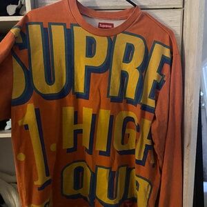 Supreme long sleeve